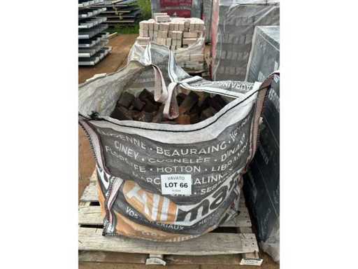 BIGBAG OVEN STONE 190X90X65 +/- 200PCS