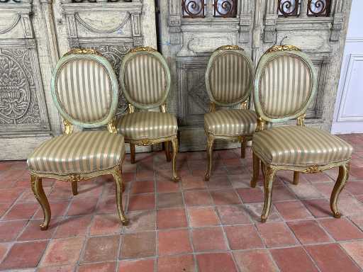 Scaune de sufragerie Louis Quinze