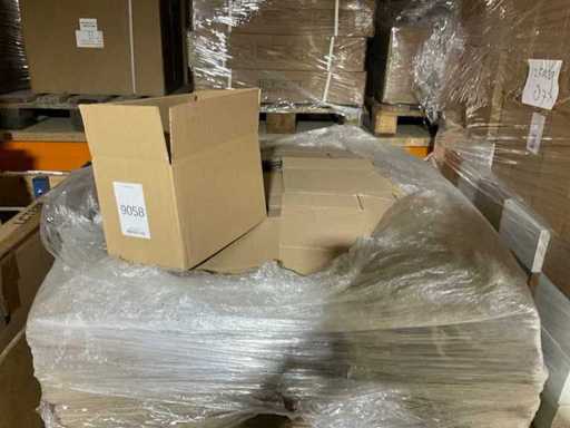 Lotto di scatole di cartone