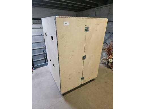 1x Flightcase birch 18mm - 120cm x 120cm x 175cm