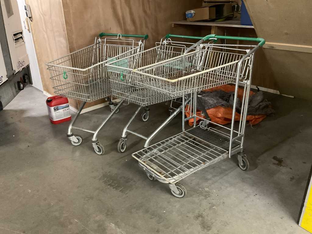 Shopping cart (3x)