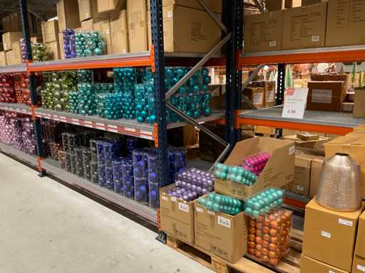 Lotto di palline di Natale infrangibili