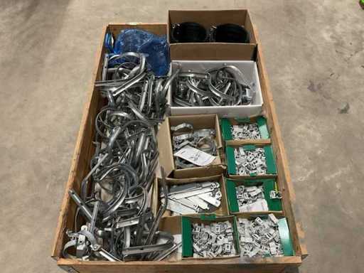 Partij div. leidingbeugels