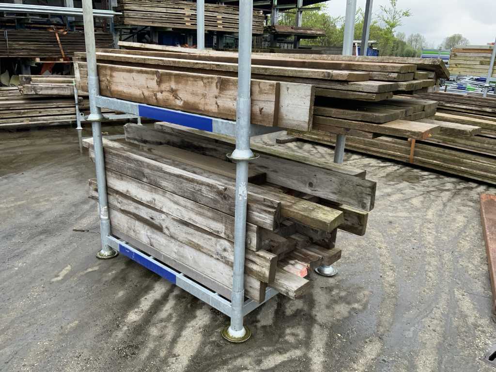 Scaffolding plank and beam
