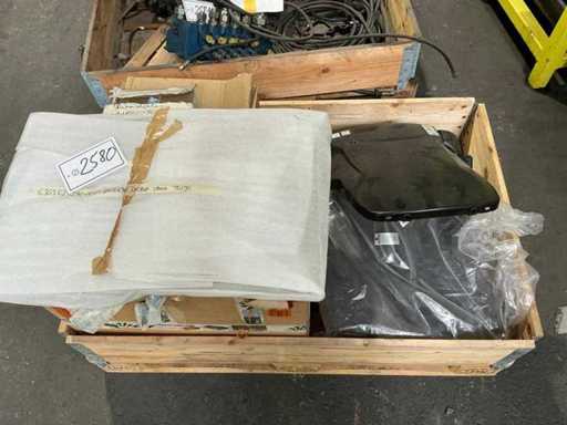 Various Earthmoving machine parts