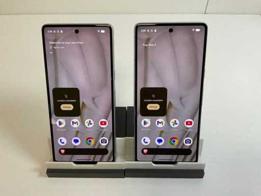 Google Pixel 7 - 128 Go - Blanc (2x)