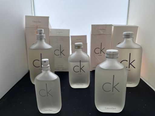 5x Calvin Klein One Perfume