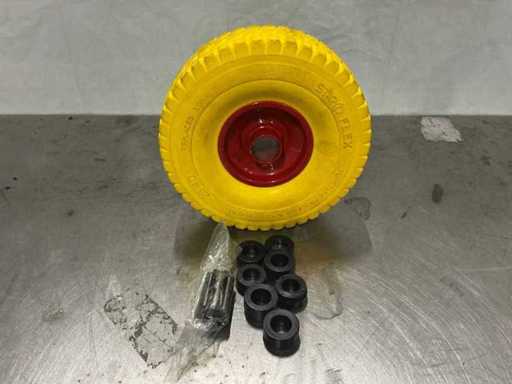 Roue anti-explosion 4"