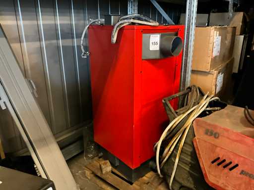 Installation de chauffage industriel