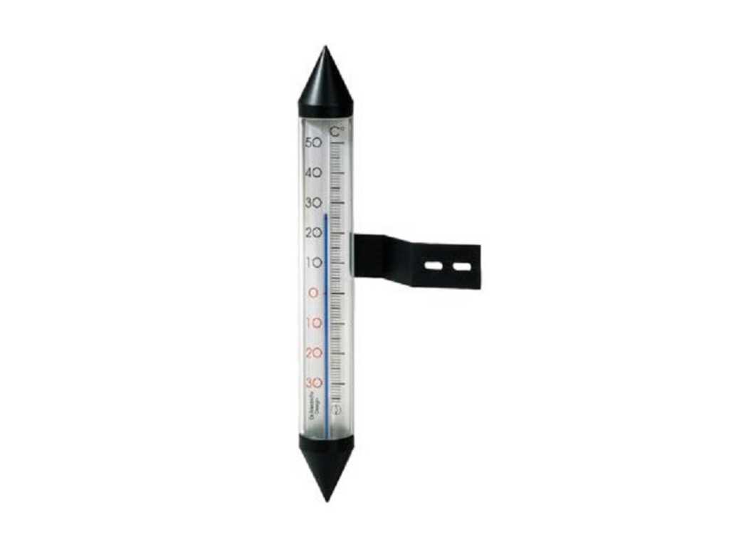 Dr. Friedrichs - aluminium - termometr do szyb zewnętrznych (50x)
