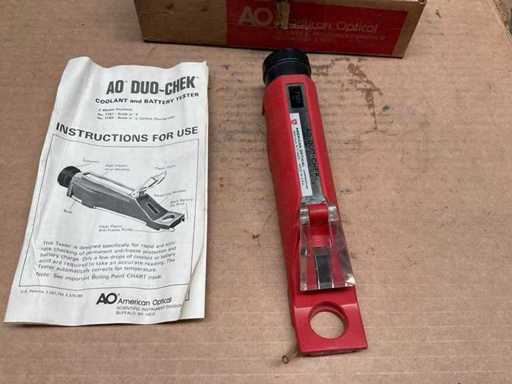 AO Duo check Battery and coolant tester