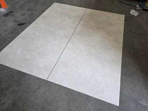 PVC-Beige Steinplatte (5x)