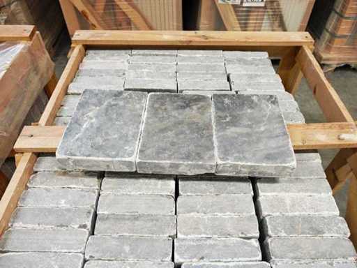 Pierre naturelle Pierre bleue 18x24x5 cm Carrelage 27,99 m²