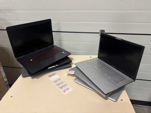 Partia laptopów 6x 