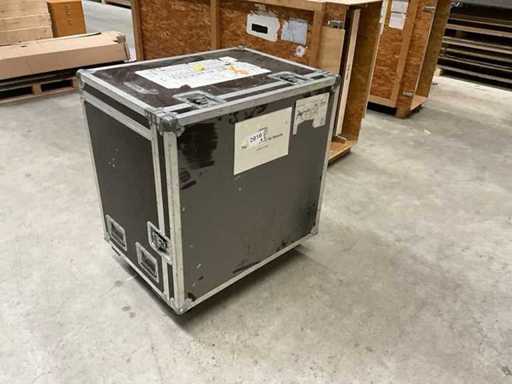 Custodia da trasporto con 4 ruote girevoli 88x66x84cm Disposizione interna