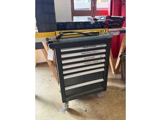   Tool trolley with contents