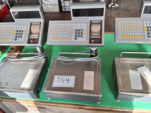   3 BIZERBA-schalen type SC 800