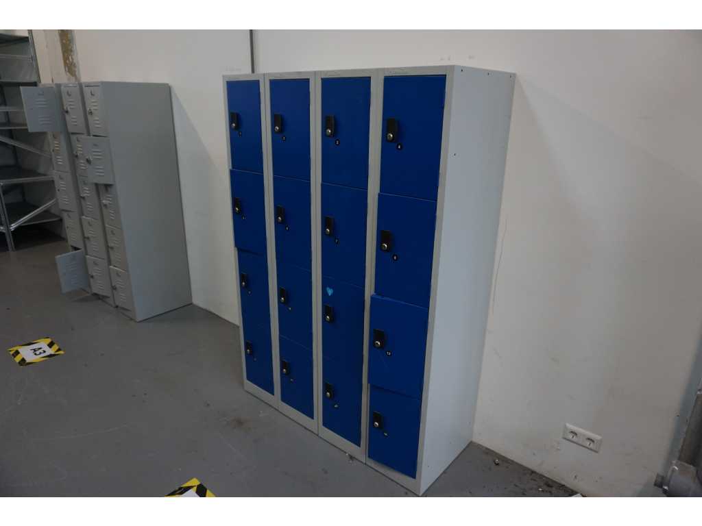 Manutan - Locker cabinet (4x)