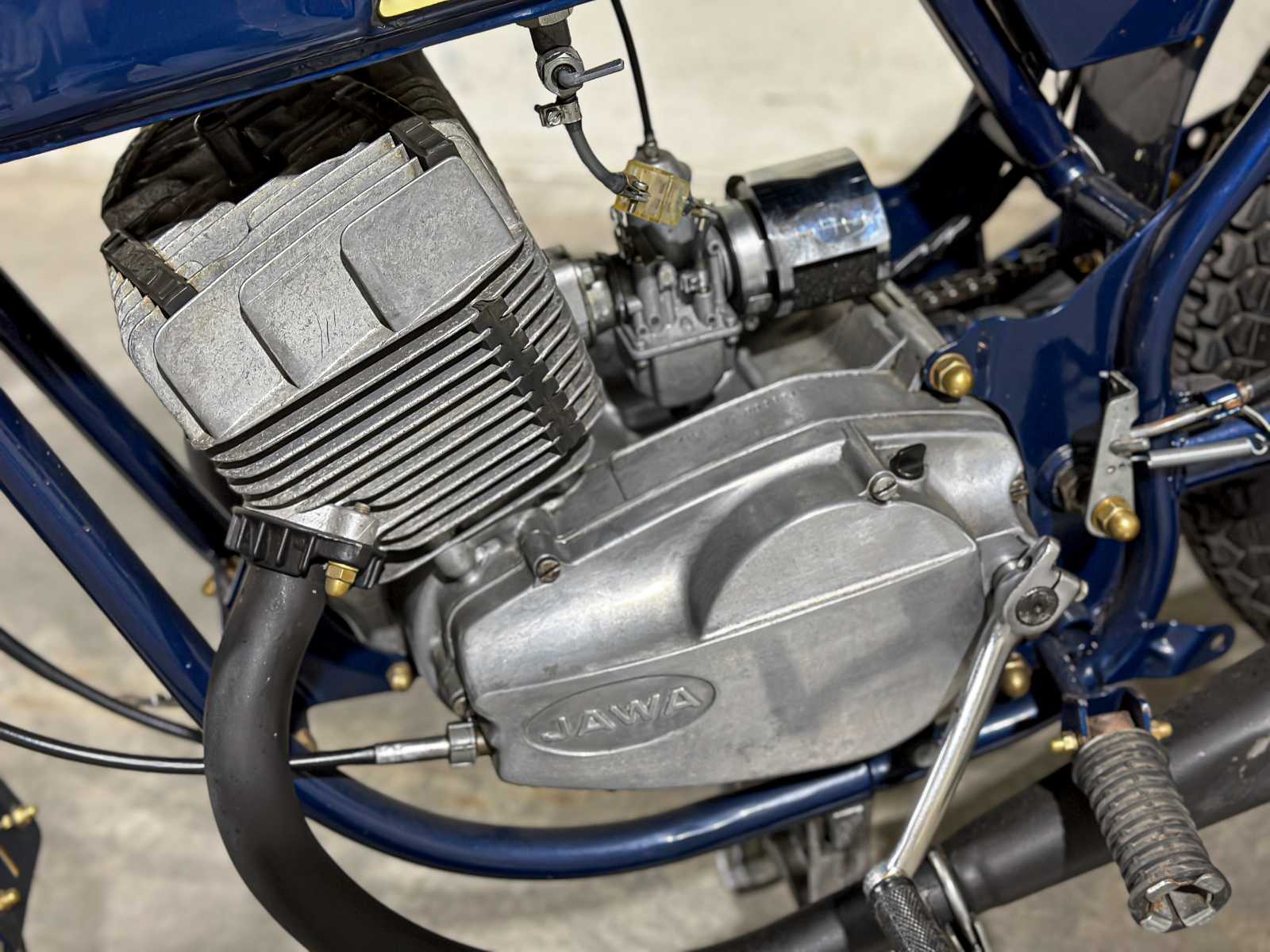 Jawa 350 Cafe Racer Two-Stroke 343cc 1991, ML-27-JZ Motorfiets