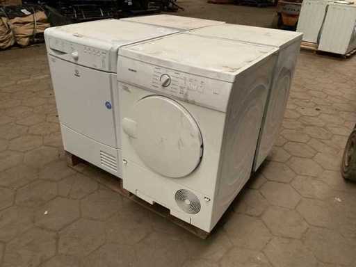 3x Siemens- und 1x Indesit-Trockner (4x)