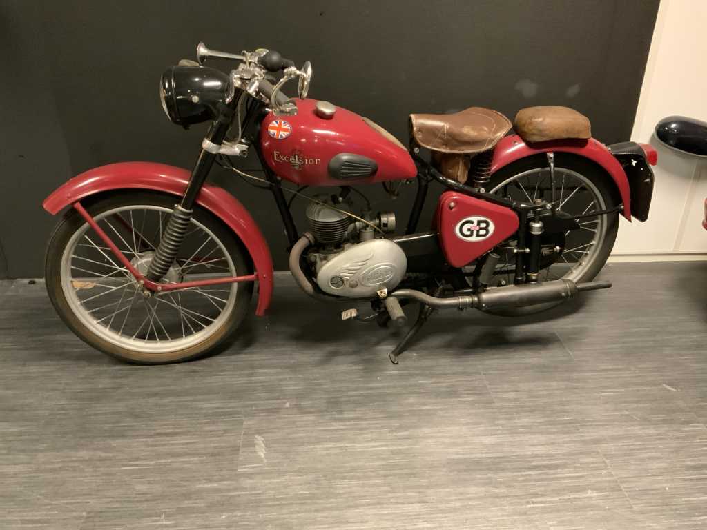 Klasyczny motocykl Excelsior z 1964 roku
