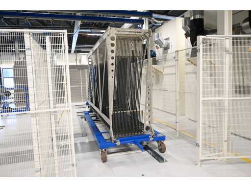 2020 - Masévon - VCC - 20-piece detachable glass trestle transport trolley - trolley 5