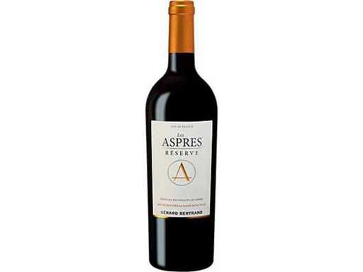 Les Aspres Réserve 2019 Côtes du Roussillon - Gérard Bertrand - Languedoc - Rode Wijnen (60x)