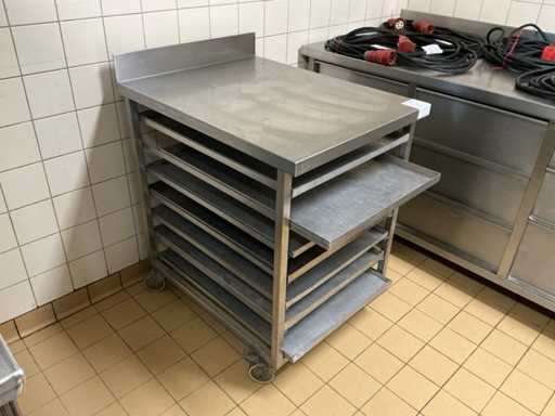 Roestvaststalen werkbank