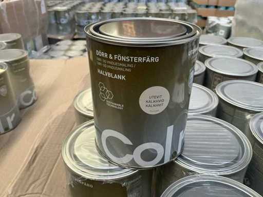 Peinture extérieure Col.r Lime White 1000 ml (216x)