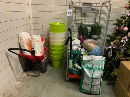 Various garden accessories