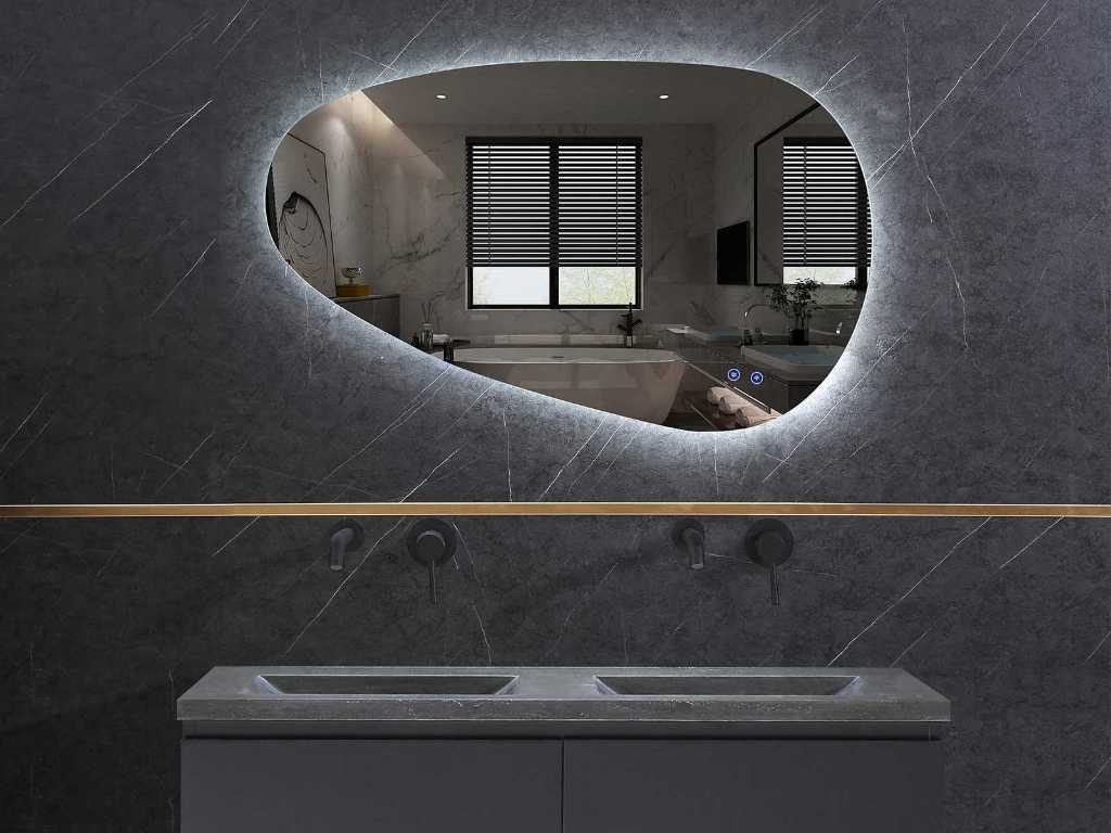 Miroir LED design 100x60cm