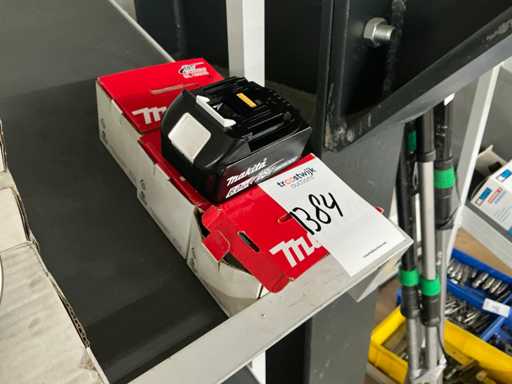 Makita 18V 6.0Ah Li-Ion BL1860B Accu (3x)