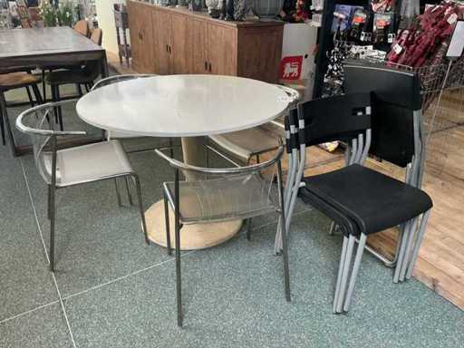 Table and chairs