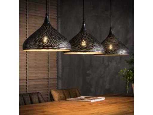 Lampe pendante à poinçonner