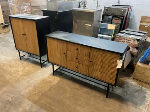 Sideboard pur (2x)