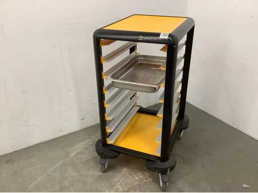 Plastnorm - Chariot à étagères en plastique