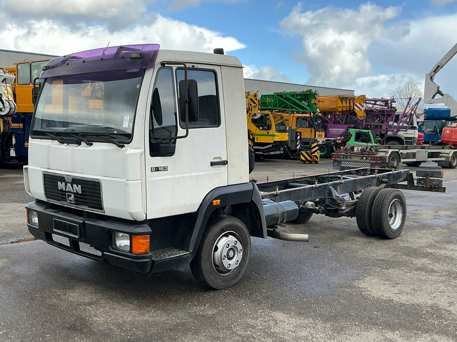 MAN 8.163 Lkw, Baujahr 2000