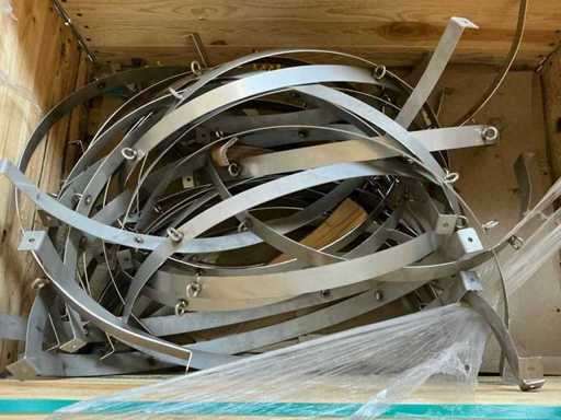 Bevestigingsbeugel 700mm ( rvs )