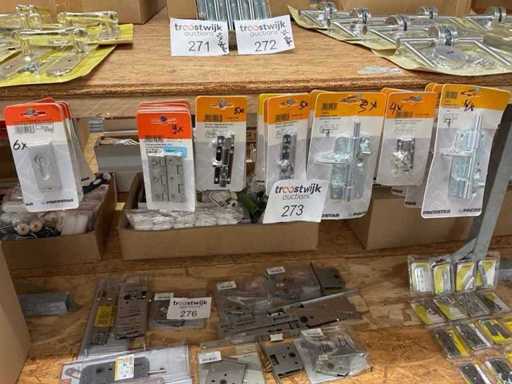 36 Schließverschlüsse und Edelstahlscharniere