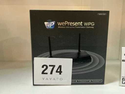 Wepresent Wing-1000-p Wireless interactive presentation gateway