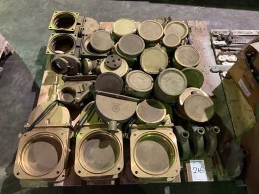 Partij Mesttank messing afsluiters