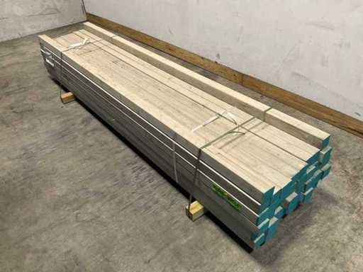 Profil murarski 3-warstwowy Silverline - 295x7,6x6,6 cm (41x)