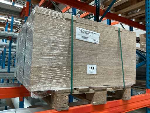 Grand lot de panneaux de fibres