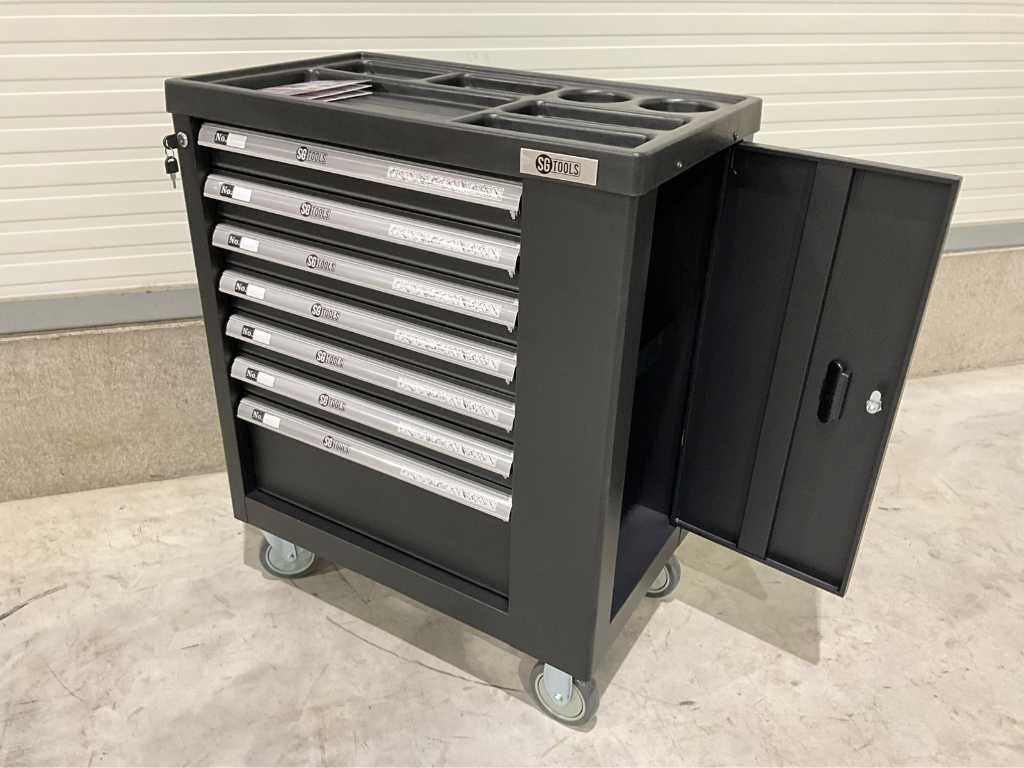 2024 SG Tools 253 pieces Tool Trolley