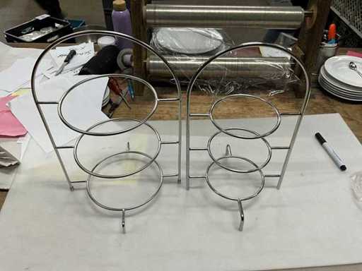 Verchromter Stand/Servierstand (35x)