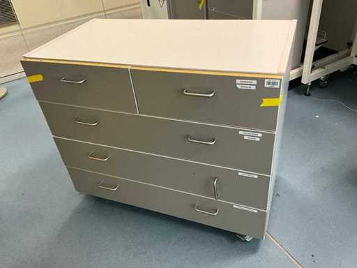 3 meubles sous paillasse