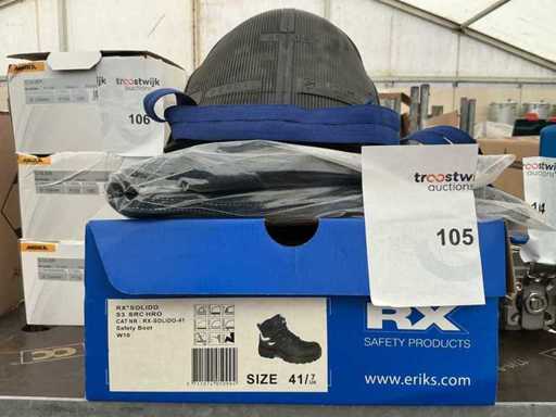 Chaussures de travail RX 41 + genouillères