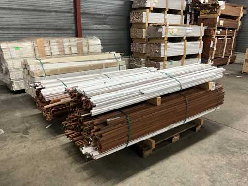 Koraliki do szkliwienia z twardego drewna wręcz