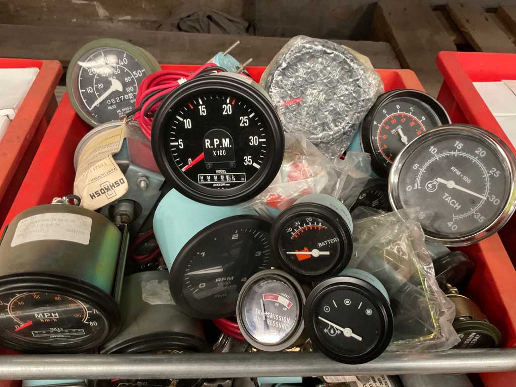 Lot of gauges