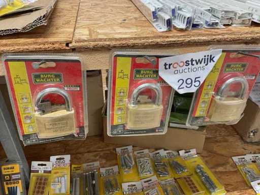 3 Vorhängeschlösser